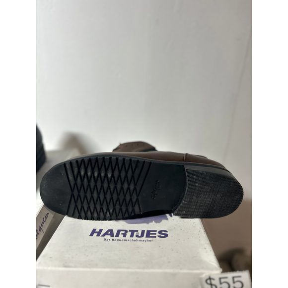 Vintage Hartjes Men's Terracotte Brown‎ Leather Derby 15163 - Picture 4 of 4